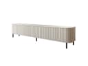 MOEBLINE Lowboard TV Schrank ZILLO 215N Kaschmir/Schwarz Bild 2