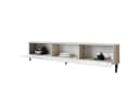MOEBLINE Lowboard TV Schrank ZILLO 215N Kaschmir/Schwarz Bild 5