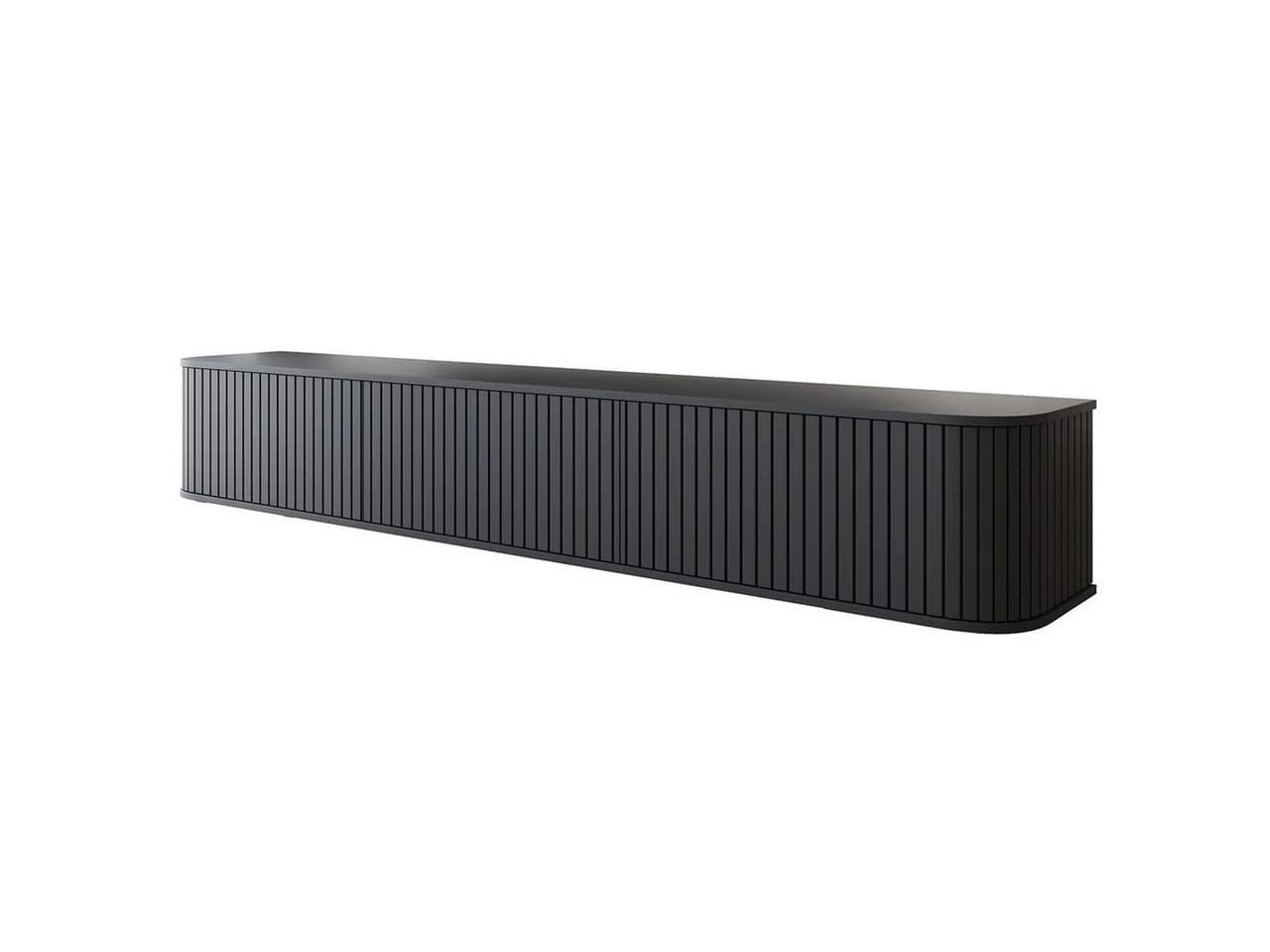 MOEBLINE Lowboard ZILLO Hängend Schwarz Modern - Bild 2