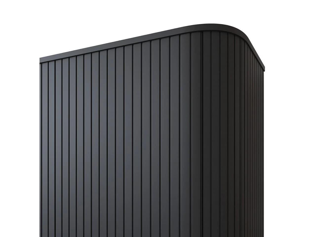 MOEBLINE Lowboard ZILLO Hängend Schwarz Modern - Bild 5