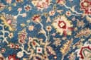 Tapiso Teppich RIVIOLI Blau Kurzflor Fransen Bild 3