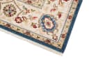Tapiso Teppich RIVIOLI Blau Kurzflor Fransen Bild 5