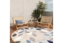 Tapiso Outdoorteppich PATIO Rund 6 mm Indoor Outdoor Wohnzimmer Balkon Bild 3