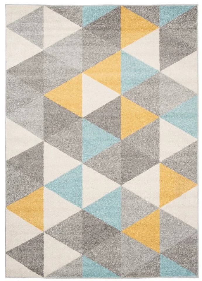 Tapiso Kinderteppich LAZUR Modern Grau Hellblau Kurzflor Rechteckig - Bild 2
