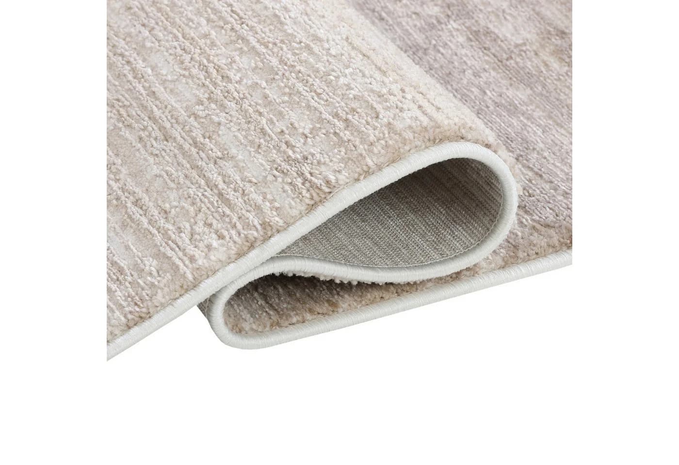 Tapiso Teppich COMO Grau Beige Kurzflor - Bild 5