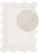 Tapiso Designteppich TERRA Kurzflorteppich Creme 11 mm Bild 1