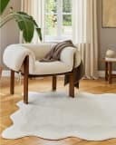 Tapiso Designteppich TERRA Kurzflorteppich Creme 11 mm Bild 3