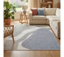 Tapiso Designteppich WISP Grau Modern Bild 3