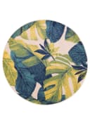 Tapiso Outdoorteppich PATIO rund wasserfest pflegeleicht Bild 2