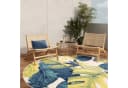 Tapiso Outdoorteppich PATIO rund wasserfest pflegeleicht Bild 3
