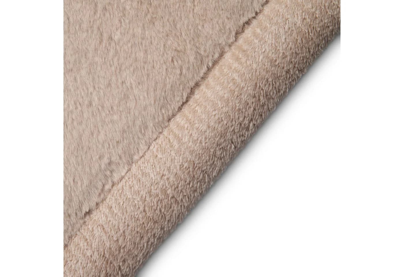 Tapiso Kinderteppich FLUFFIN Beige Hochflor Waschbar - Bild 4