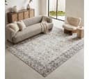 Tapiso Orientteppich ISPAHAN Grau Orientalisch Kurzflor Bild 1
