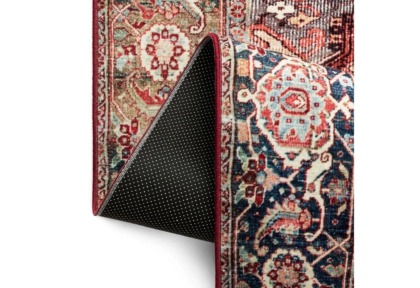 Tapiso Orientteppich ISPAHAN Rot Orientalisch Kurzflor - Bild 4