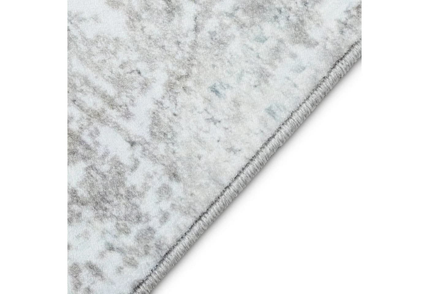 Tapiso Teppich BARI Kurzflor Blau Rutschhemmend OEKO-TEX - Bild 3
