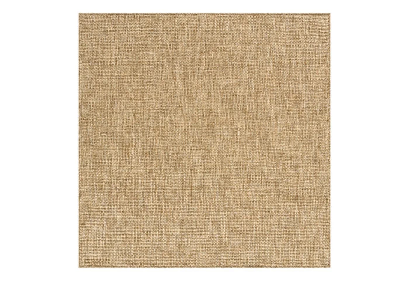 Tapiso Outdoorteppich YUCANA Beige quadratisch wetterfest - Bild 2