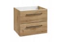 STAMAR Waschtisch Unterschrank 50 cm Craft Eiche Gold 2 Schubladen Soft-Close Bild 2