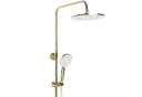 wohnwerk.idee Duschsystem Avalon Regendusche Handbrause Gold Matt Schwarz Grau Bild 4