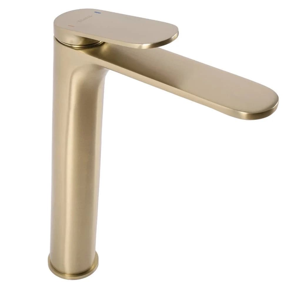wohnwerk.idee Marco Einhebelmischer Gold Matt Schwarz