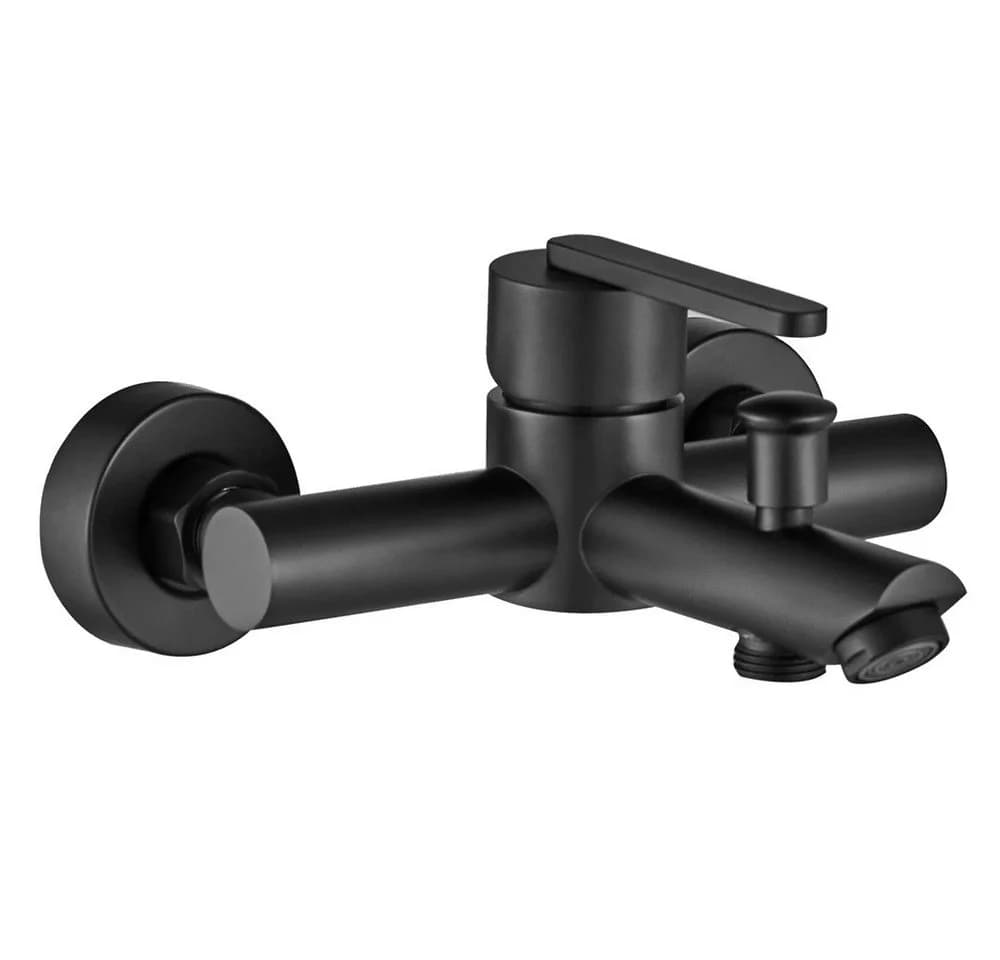 wohnwerk.idee Wannenarmatur Ontario Gold Schwarz Matt - Bild 3