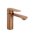 wohnwerk.idee Waschtischarmatur Design Wasserhahn in Gold Matt, Einhebelmischer aus Messing Bild 2