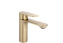 wohnwerk.idee Aufsatzwaschbecken-Armatur Gold Matt Einhebelmischer Messing Bild 2
