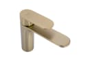 wohnwerk.idee Aufsatzwaschbecken-Armatur Gold Matt Einhebelmischer Messing Bild 4