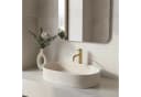 wohnwerk.idee Aufsatzwaschbecken sandfarben, oval, Keramik Bild 5