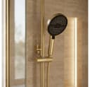 wohnwerk.idee Duschsystem Regendusche Set Gold Matt Chrom Bild 3