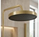 wohnwerk.idee Duschsystem Regendusche Set Gold Matt Chrom Bild 4