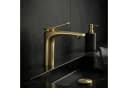 wohnwerk.idee Badarmatur Einhebelmischer Gold Chrom Kupfer PVD-Beschichtung Bild 1