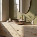 wohnwerk.idee Aufsatzwaschbecken Natursteinoptik Modern Bild 1