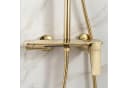 wohnwerk.idee Duschsystem Duschgarnitur Gold mit Regendusche Bild 4