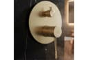 wohnwerk.idee Duschsystem Unterputz Duschset Diamond Regendusche Gold Matt Bild 1