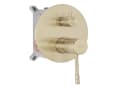 wohnwerk.idee Duschsystem Unterputz Duschset Diamond Regendusche Gold Matt Bild 4