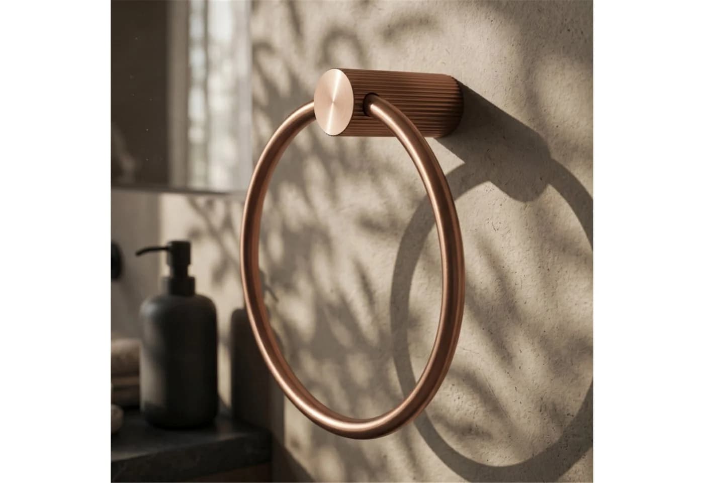 wohnwerk.idee Handtuchring Badaccessoire Set Gold Matt Kupfer Matt Titan - Bild 5