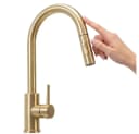 wohnwerk.idee Küchenarmatur ausziehbar mit Touch-Funktion Gold Matt Bild 2