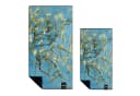 Zwoltex Handtuch Set Van Gogh Mandelblüte 600 g/m² Bio-Baumwolle Schwarz Bild 2