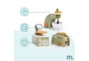 Mamabrum Holz Küchen Set Kinder Mixer Toaster Waage Spielzeug Bild 3