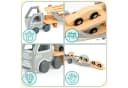 Mamabrum Holz Autotransporter mit 4 Autos & Fahrerfigur Bild 4