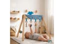 Mamabrum Baby Gym Holz Spielbogen Ozean Montessori mit Anhängern Bild 3
