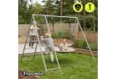 HyperMotion XL Spielturm 3in1 Nestschaukel Klettergerüst Garten Bild 5