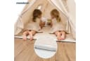 Mamabrum Tipi Zelt für Kinder mit Matte, LED-Lichterkette & Wimpel Bild 3