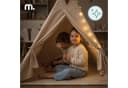 Mamabrum Tipi Zelt für Kinder mit Matte, LED-Lichterkette & Wimpel Bild 5