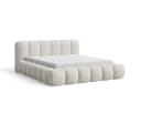 Chilly Möbel Polsterbett Samt Beige mit Stauraum und Hubfunktion Bild 4
