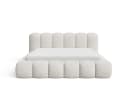 Chilly Möbel Polsterbett Samt Beige mit Stauraum und Hubfunktion Bild 5