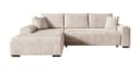 storez24 Ecksofa Ellen Vanilla mit Schlaffunktion und Bettkasten Bild 2