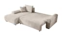 storez24 Ecksofa Ellen Vanilla mit Schlaffunktion und Bettkasten Bild 4