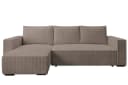 storez24 Ecksofa Letto mit Bettkasten und Schlaffunktion, Cordstoff, L-Form, bequem Bild 3