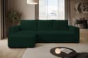 storez24 Ecksofa Letto mit Bettkasten und Schlaffunktion, Cordstoff, L-Form, bequem Bild 2
