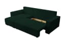 storez24 Ecksofa Letto mit Bettkasten und Schlaffunktion, Cordstoff, L-Form, bequem Bild 4